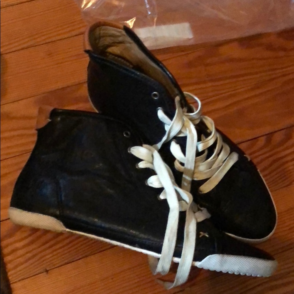 Frye HighTop Leather Sneakers